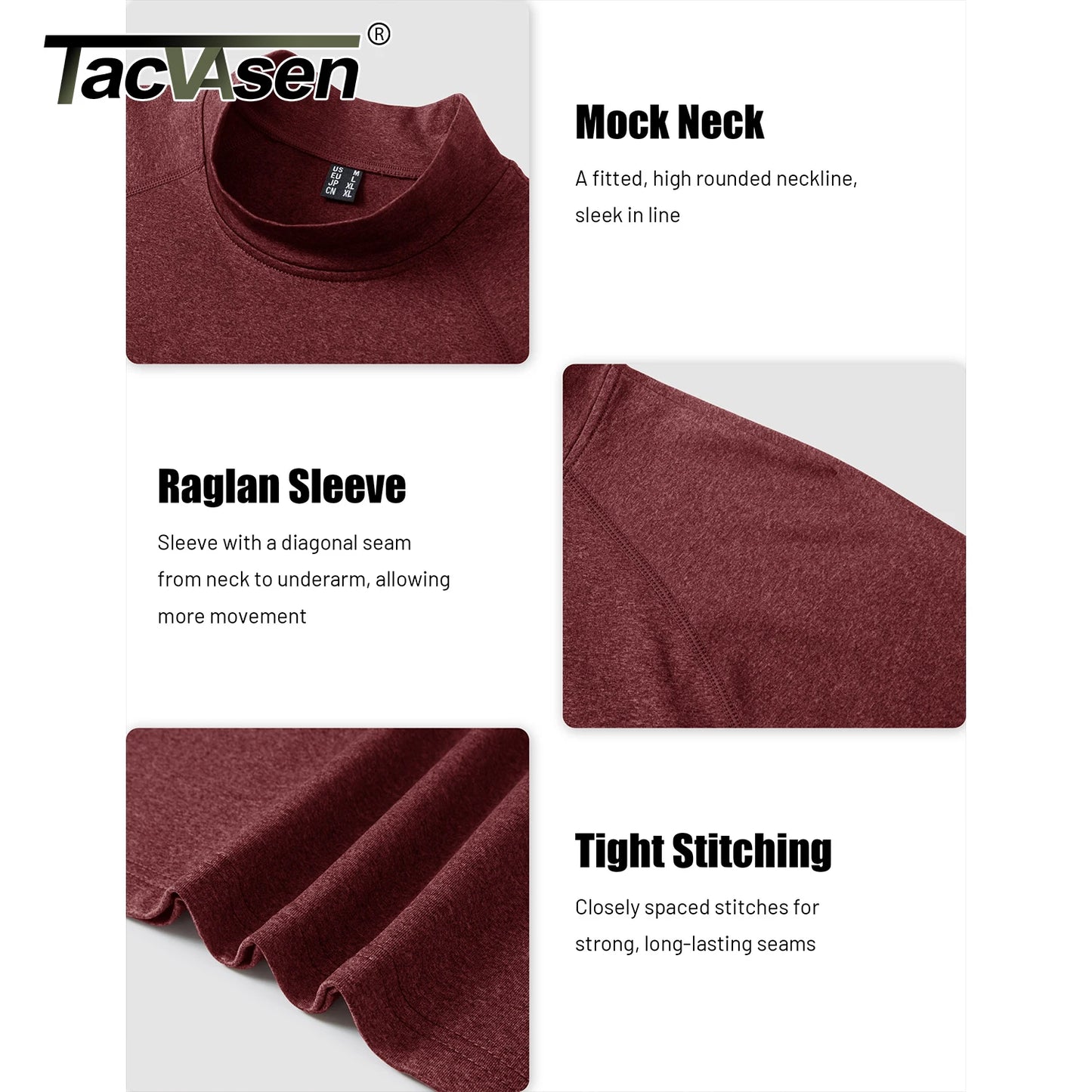 Camicie Termiche Da Uomo Manica Lunga In Micropile Foderata In Pile Livello Base Caldo Per Allenamento Invernale