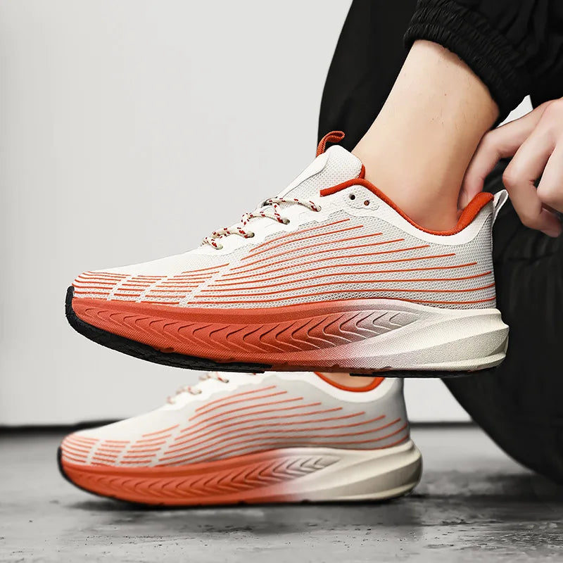 Scarpe Da Uomo Sportive In Mesh Traspiranti Scarpe Casual Moda Taglie Grandi Autunno Inverno Con Suola Piatta In Gomma