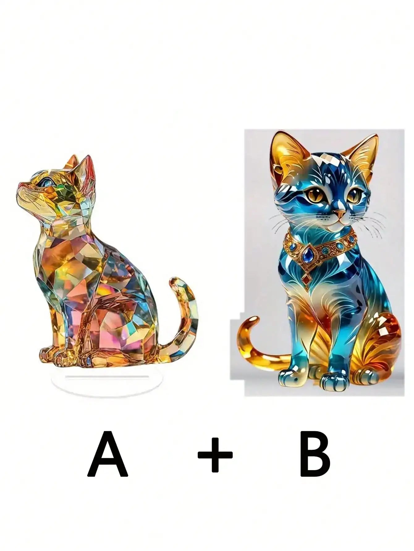 Eleganti Sculture Esotiche Per Decorazioni Da Tavola Per Gatti E Ufficio Tema Animali Per Ringraziamento