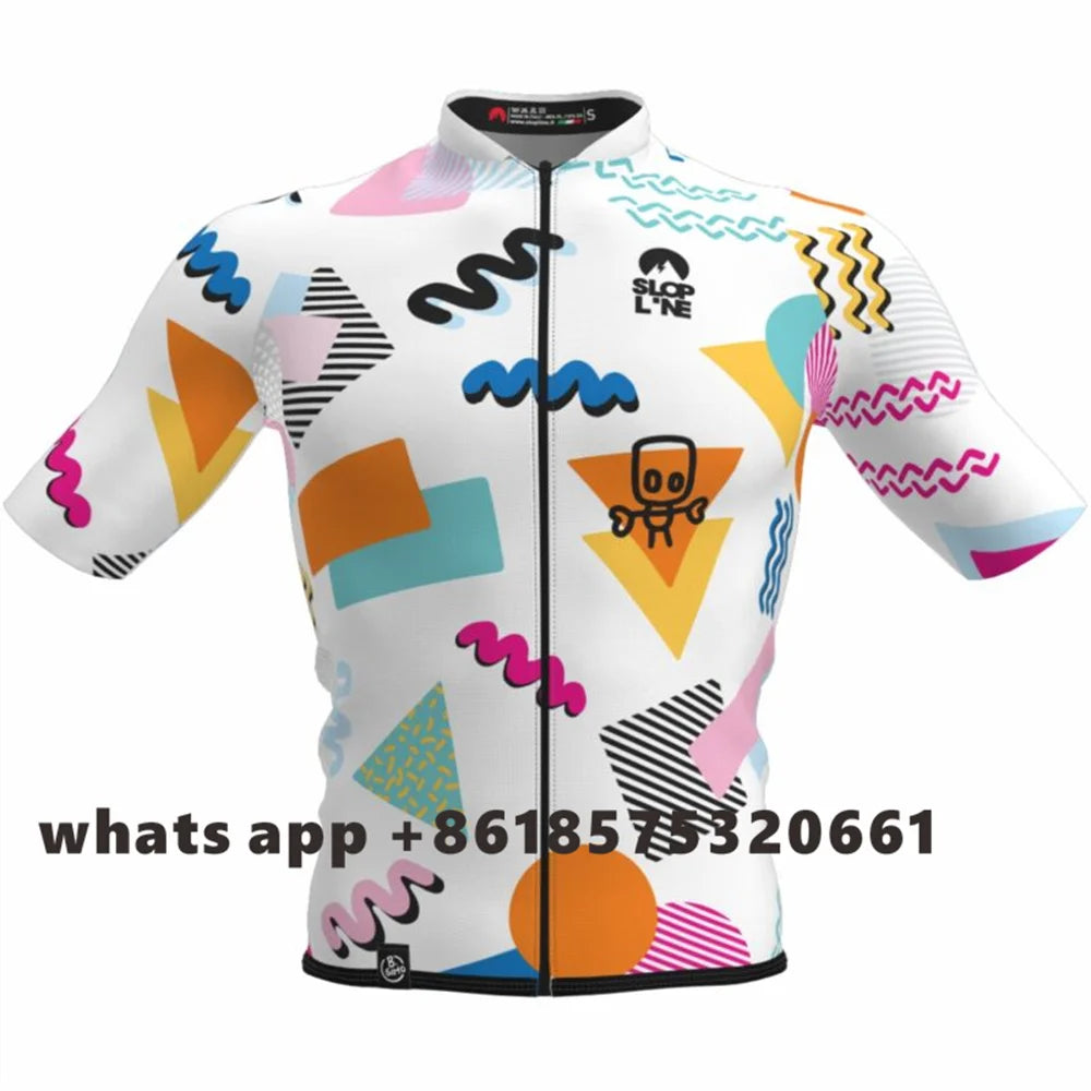 Maglia Da Ciclismo Pro Team Estate Uomo Manica Corta Per Downhill MTB Traspirante Asciugatura Rapida Tasche