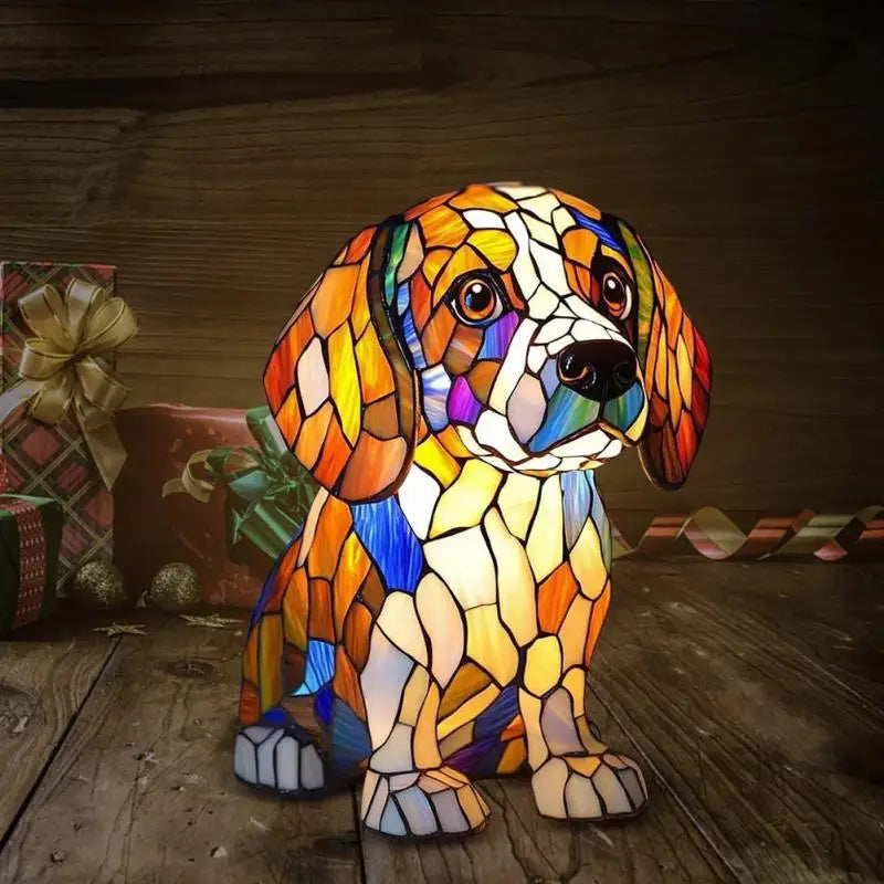 Lampada Da Comodino LED Con Luce Notturna In Resina Animale Carina Per Soggiorno E Letto Decorazione Regalo