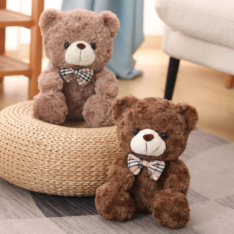 Orsacchiotto Peluche 25 Cm Imbottito Morbido Cartone Animato Regalo Per Bambine E Ragazzi Sorprendente