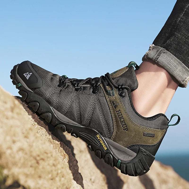 Scarpe Trekking Uomo Antiscivolo Traspiranti Esterno Resistente Agli Spruzzi Arrampicata Sneaker Montagna Turismo