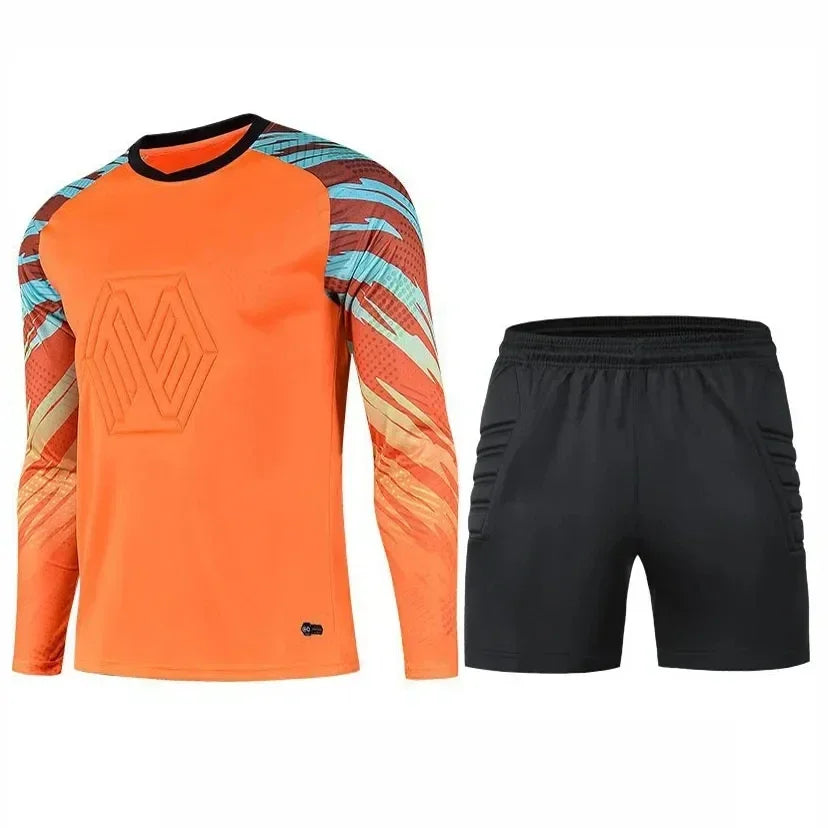 Maglie Da Portiere Da Calcio Per Bambini Adulti Personalizzate Tuta Portiere A Maniche Lunghe Uniforme Da Calcio