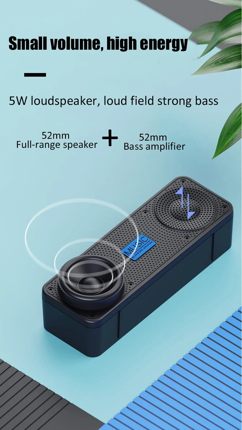 S18 Wireless Altoparlante Bluetooth Intelligente Creativo Per Telefono Cellulare Computer Con Subwoofer Esterno Batteria