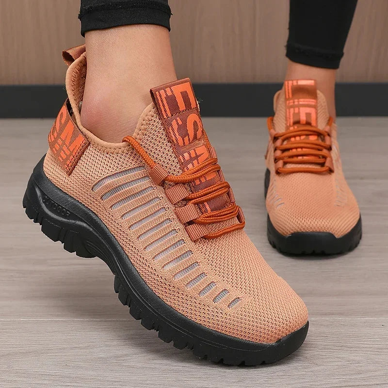 Scarpe Da Corsa In Mesh Traspiranti 2025 Per Donne Leggere Con Suola Imbottita Per Allenamento All Aperto E Palestra