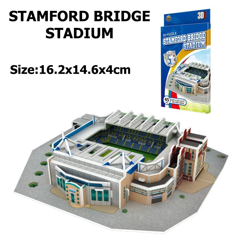 Campo Da Calcio In Miniatura 3D Puzzle Fai Da Te Dei Stadi Famosi Per Fan E Regalo Di Compleanno