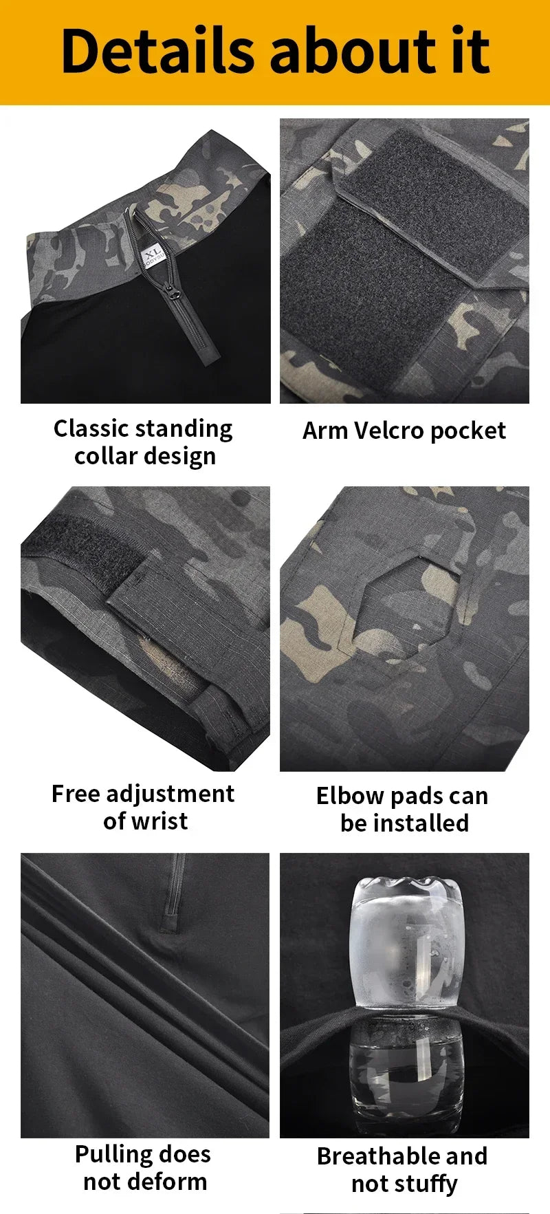 Set Uniformi Tattiche Uomo In Pile Combattimento Tuta Caccia Multicam Mimetica All Aperto Pantaloni Cargo Softair