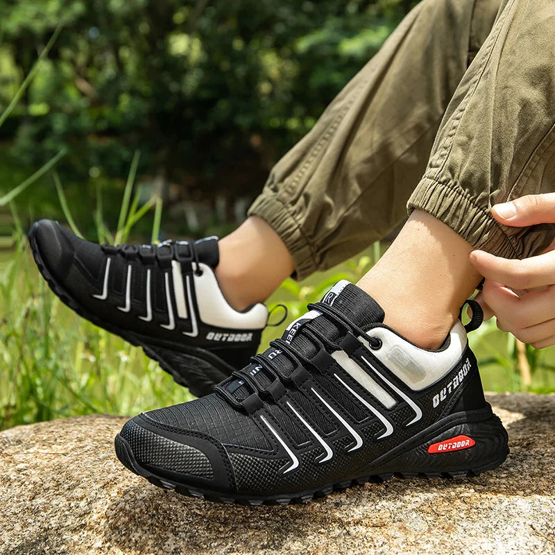 Scarpe Da Trekking Impermeabili Da Uomo Traspiranti In Rete Reticolare Per Campeggio All Aperto