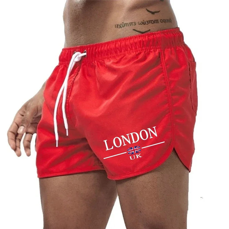 Pantaloncini Da Nuoto Uomo Ad Asciugatura Rapida Costume Da Bagno Estivo Traspiranti Con Coulisse Per Surf E Palestra