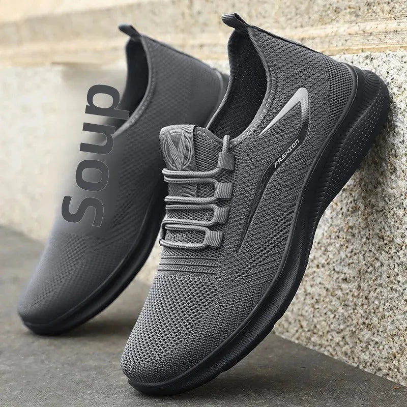 Scarpe Da Corsa Da Uomo Traspiranti Estate Nuovo Stile Casual Antiodore Suola Morbida In EVA Mesh Scarpe Da Ginnastica