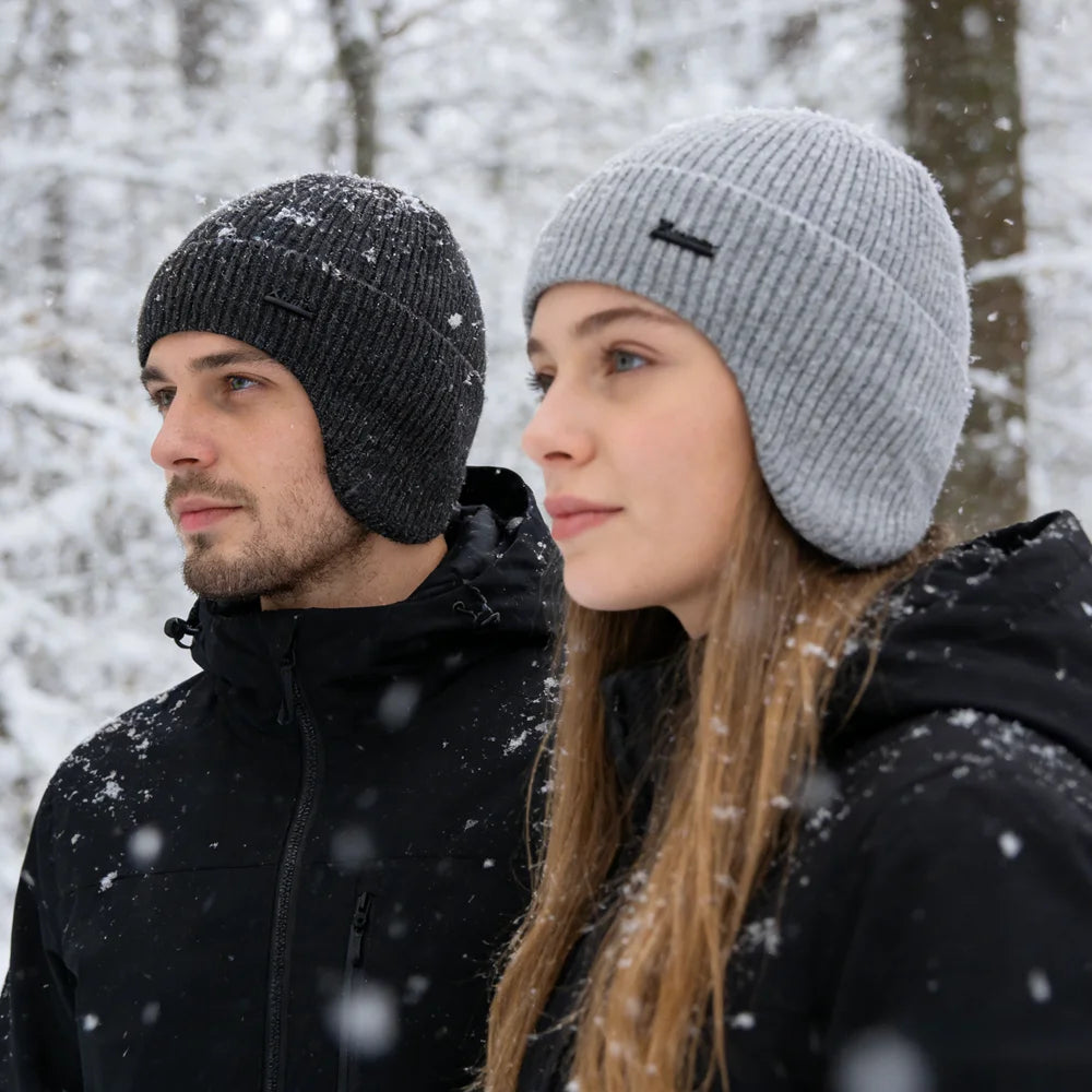 Cappello Invernale Da Uomo Con Paraorecchie Caldo In Pile Berretto Morbido Lavorato A Maglia Sportivo Da Sci All Aperto