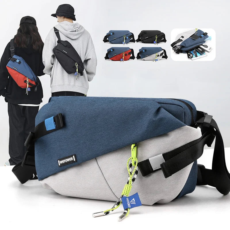 Marsupi Con Pannelli In Nylon Di Alta Qualità 2024 Unisex Pettorale Da Viaggio All Aperto Borsa A Tracolla Da Uomo Borsa Da Cintura