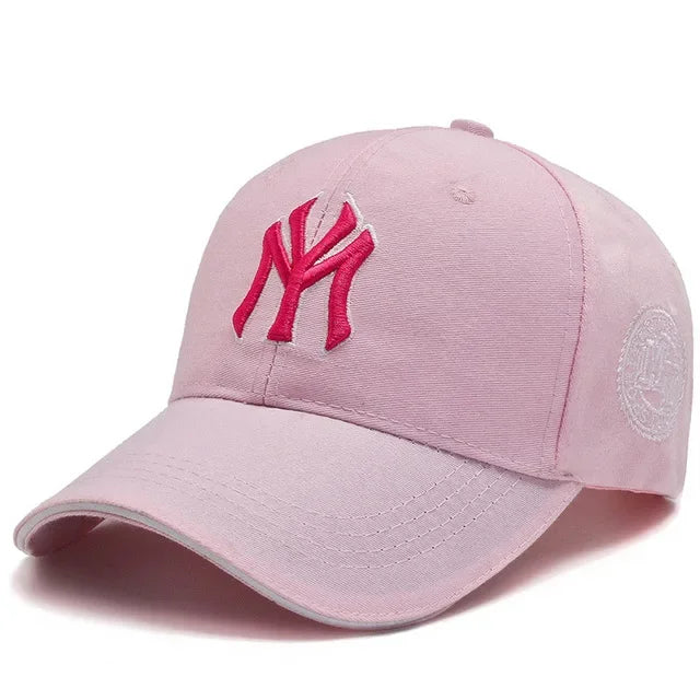 Berretto Da Baseball Unisex Ricamo Lettera Cappello Hip Hop Regolabile Esterno Protezione Solare Primavera Autunno