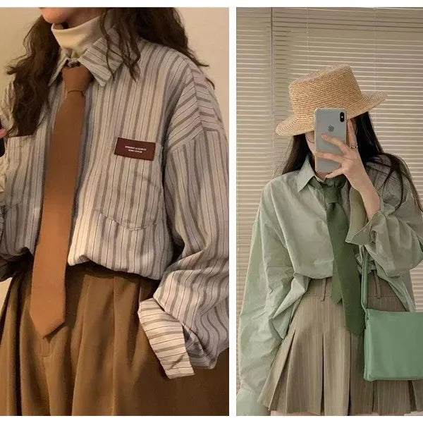Cravatta Donna Retrò Marrone con Motivi Frutta e Caffè Verde Fatta a Mano Colore Caramello Versatile