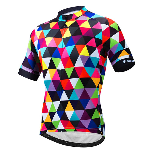 Maglia Da Ciclismo Uomo Manica Corta Estiva Traspirante MTB Pro Team Abbigliamento Da Bicicletta 2024