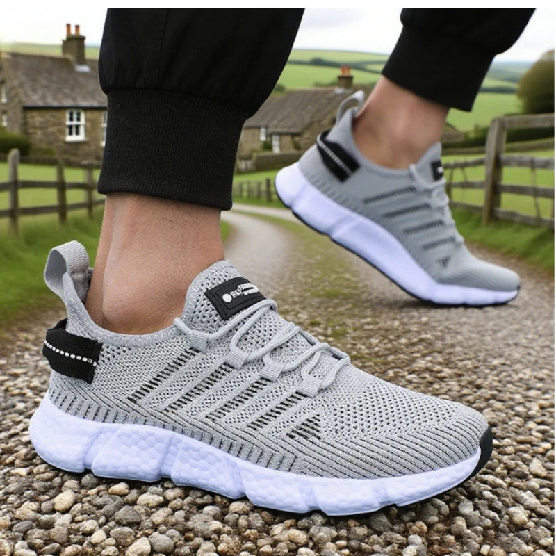 Scarpe Da Uomo In Rete Design Unico E Innovativo Sneakers Leggere Comode Per Esterni Jogging Da Tennis