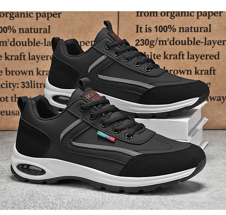 Scarpe Sportive Da Uomo Leggere Traspiranti Antiscivolo In Pelle Scamosciata Eleganti Da Indossare Giorno All Aperto