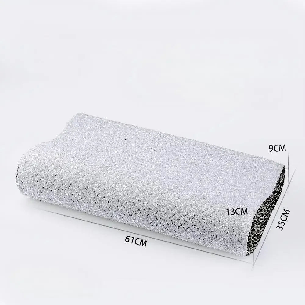 Cuscino Cervicale In Memory Foam Per Sollievo Dolore Collo Spalle Adatto A Dormire Su Laterale Retro E Addome