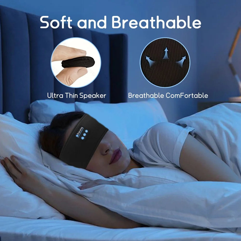 Cuffie Wireless Bluetooth Sportive Con Maschera Per Occhi E Fascia Per La Testa Senza Fili Auricolari Air Pro