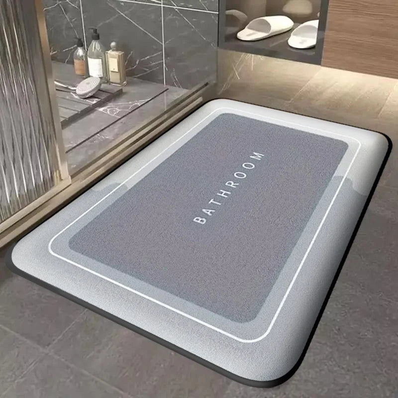 Tappetino Antiscivolo Per Ingresso Asciugatura Rapida Assorbente Per Bagno Cucina Resistente Allo Sporco