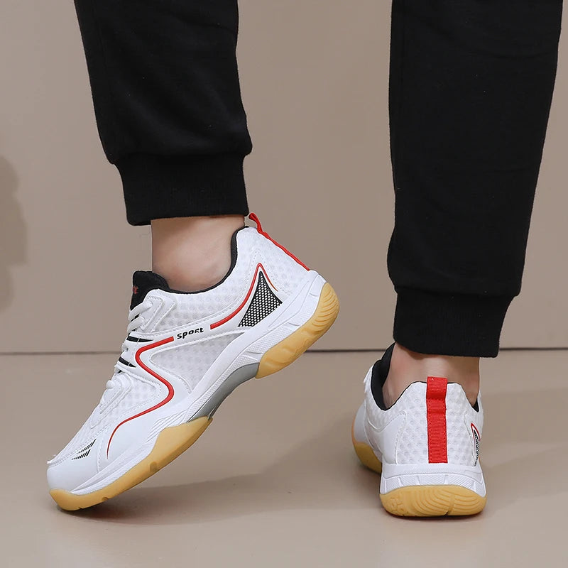 Scarpe da Badminton Professionali Unisex Traspiranti Antiscivolo Ultraleggere Ammortizzanti Corsa da Basket Estive