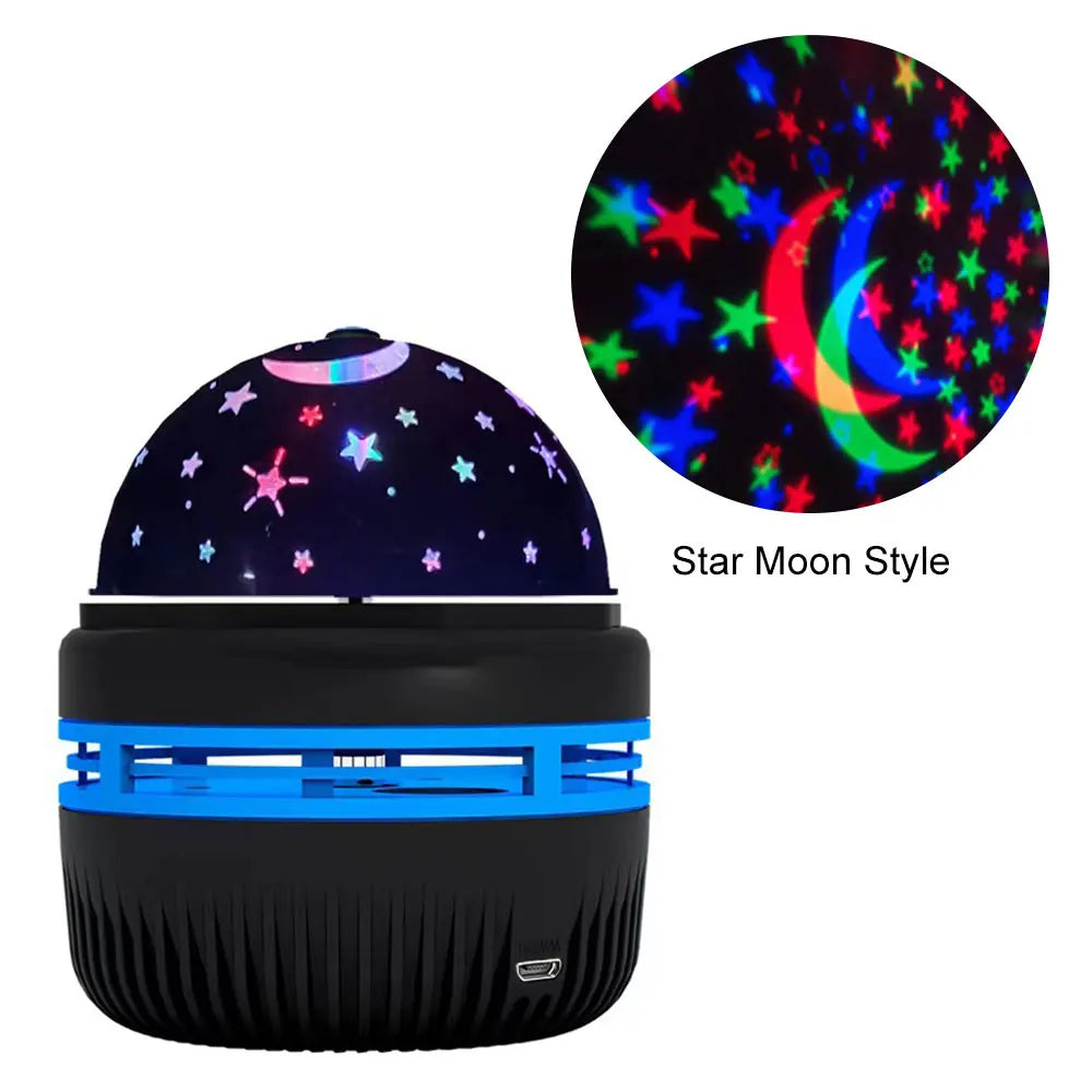 Luci Del Cielo Stellato A LED USB 5V Notturne Per Camera Da Letto Proiettore Atmosfera Decorativa Girevole A 360 Gradi