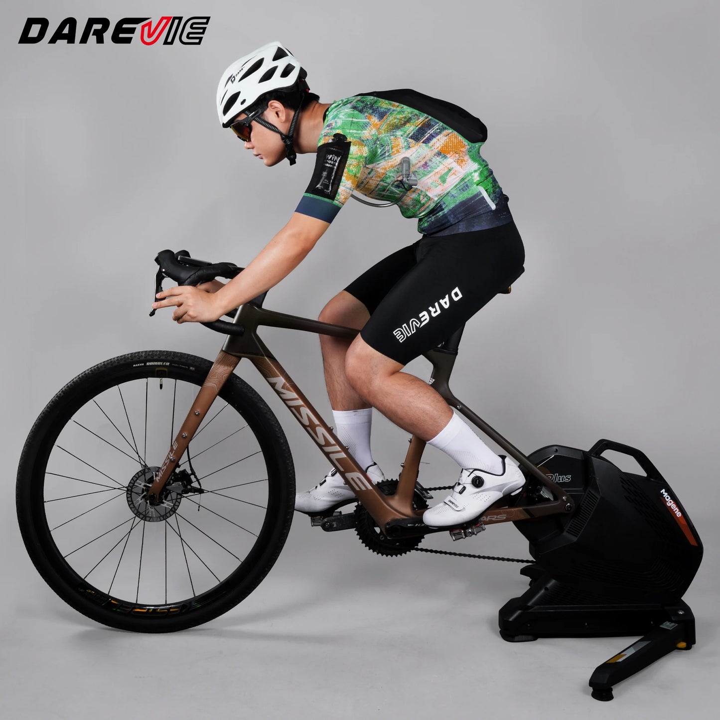 Maglia Ciclismo Uomo Quick Dry Antiscivolo Professionale Traspirante Con Tasche Idratazione