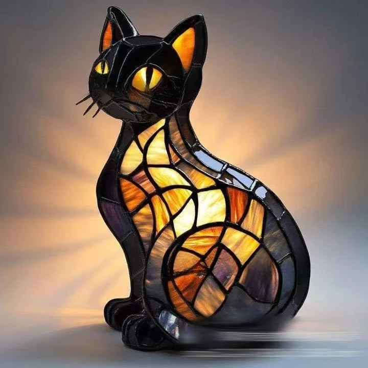 Divertimento Unico Artistico Carino A Forma Di Cane Ornamento Decorativo Luce Notturna Moderna Illuminazione Atmosferica