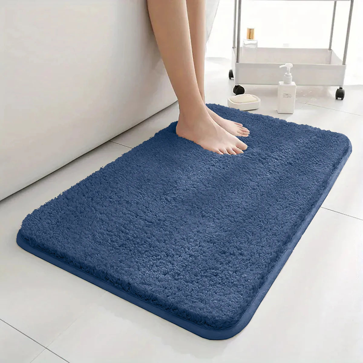 Tappetino Da Bagno Super Assorbente Antiscivolo In Poliestere Per Casa E Camera Da Letto Decorazione Per La Casa