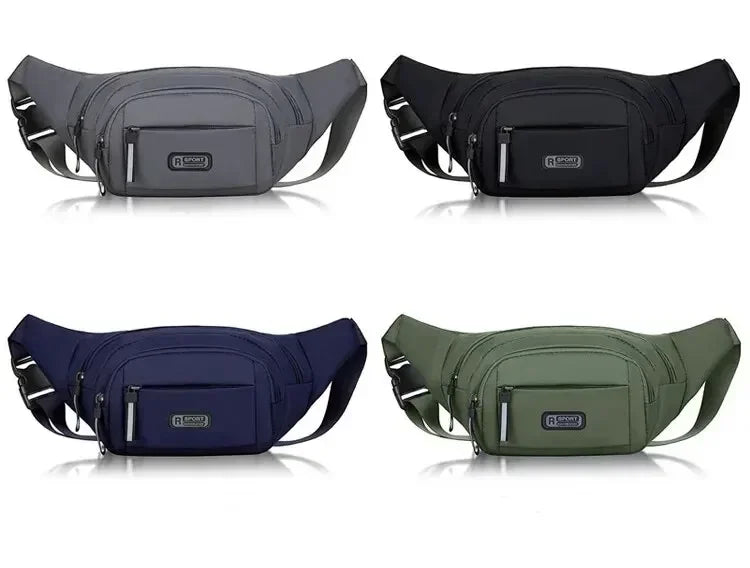 Marsupio Da Uomo In Tela Ultra Sottile Antifurto Per Corsa All Aperto Unisex Sportivo