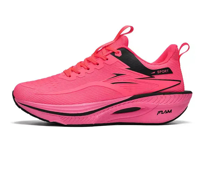 Scarpe Da Corsa Uomo Sneakers Antiscivolo Ammortizzate Con Piastra In Carbonio Per Allenamento E Tennis In Mesh 2026