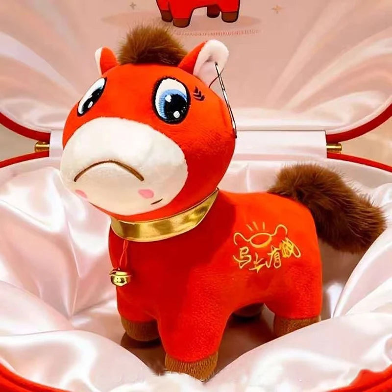 Mascotte Creativa Del Cavallo Anno Nuovo Con Faccia Piangente Decorazione Da Scrivania Regalo Per San Valentino Novità