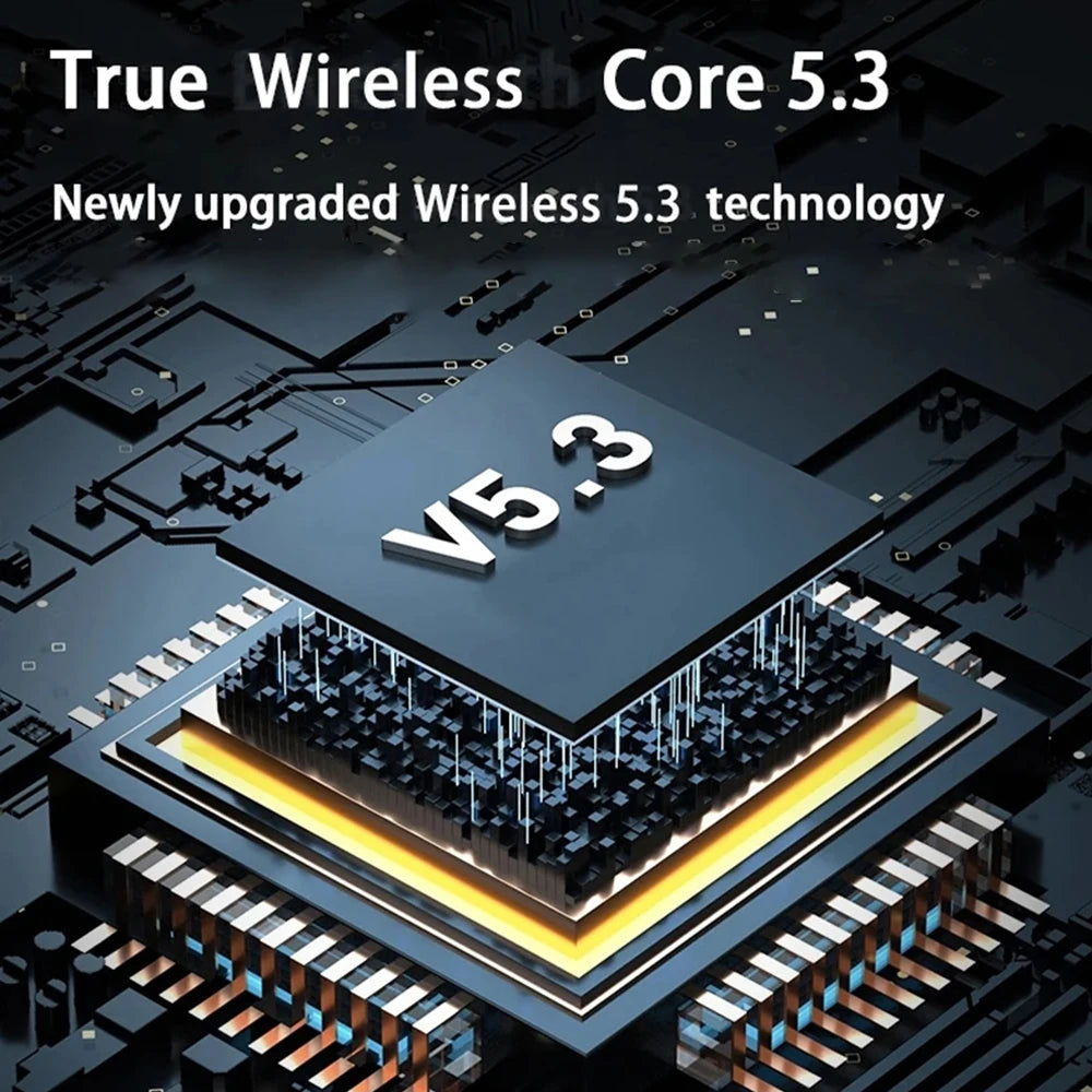 SK18 Mini Cuffie Invisibili Wireless Bluetooth 5.3 Con Microfono Cancellazione Del Rumore HD Per Dormire Con Bassi