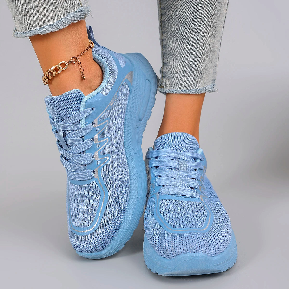 Scarpe Basse Da Donna In Mesh Traspirante Per Estate Scarpe Da Ginnastica Casual Spedizione Gratuita