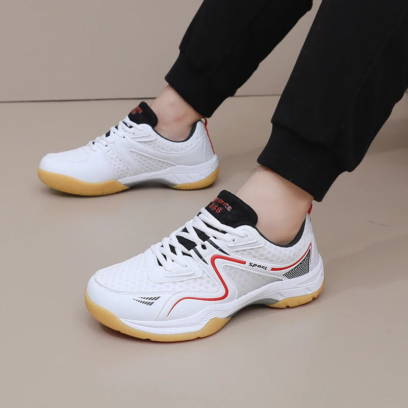 Scarpe da Badminton Professionali Unisex Traspiranti Antiscivolo Ultraleggere Ammortizzanti Corsa da Basket Estive