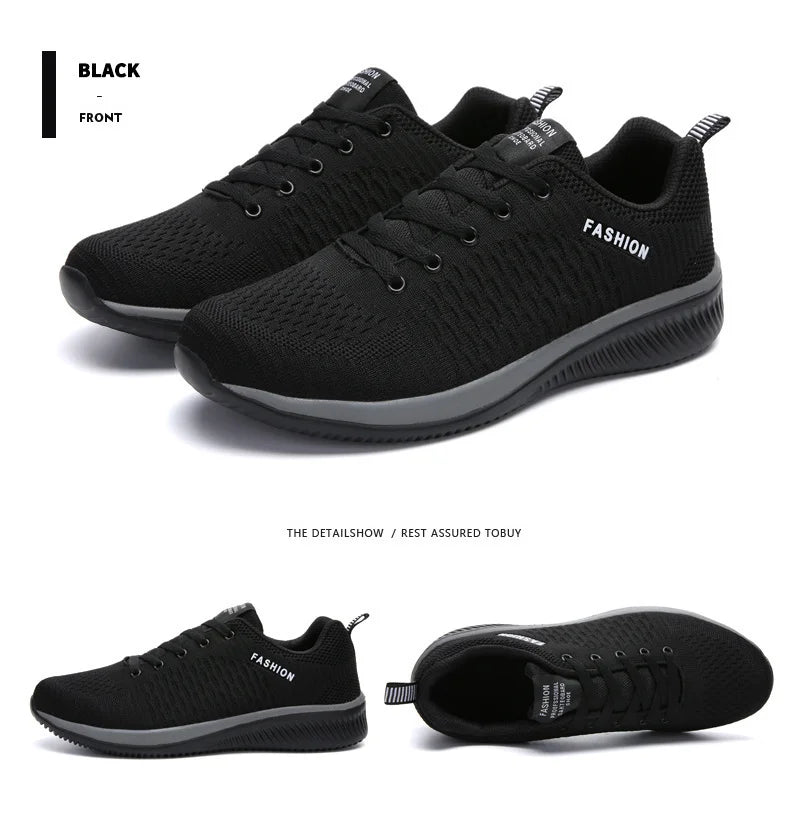Scarpe Da Corsa Da Uomo Leggere Traspiranti Sneakers Sportive Per Jogging E Passeggio In Mesh Con Lacci Comode