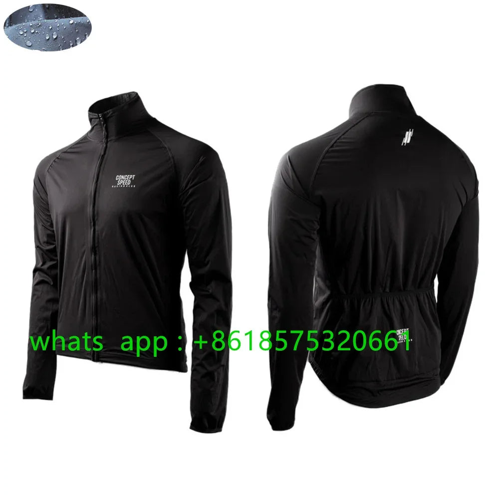 Concept Speed Nuova Giacca Da Ciclismo Unisex Impermeabile A Vento Ultraleggera Maniche Lunghe Per Bici Estivo MTB