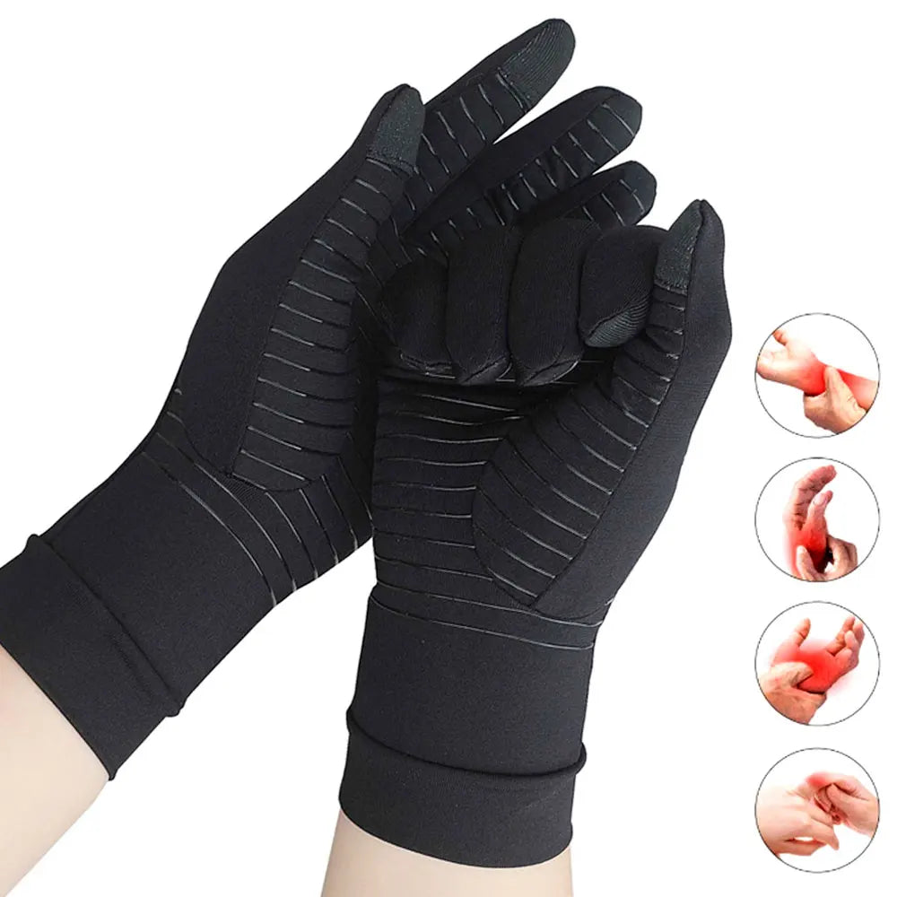 Guanti Da Artrite In Rame Per Dolore Alle Mani Osteoartrite Reumatoide Gonfiore E Tunnel Carpale Unisex