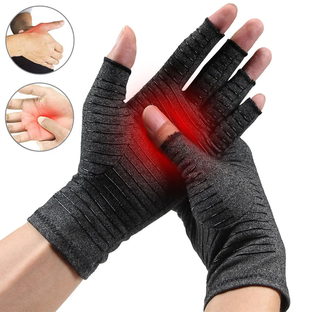 Guanti Da Artrite In Rame Per Dolore Alle Mani Osteoartrite Reumatoide Gonfiore E Tunnel Carpale Unisex