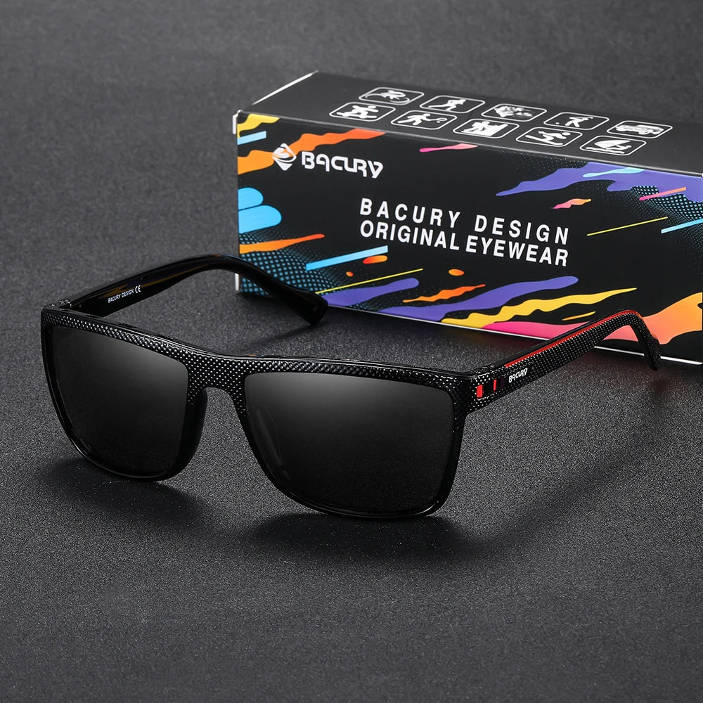 Occhiali Da Sole Sportivi Quadrati Polarizzati UV400 Unisex Per Uomo E Donna Ideali Per Escursionismo Confortevoli