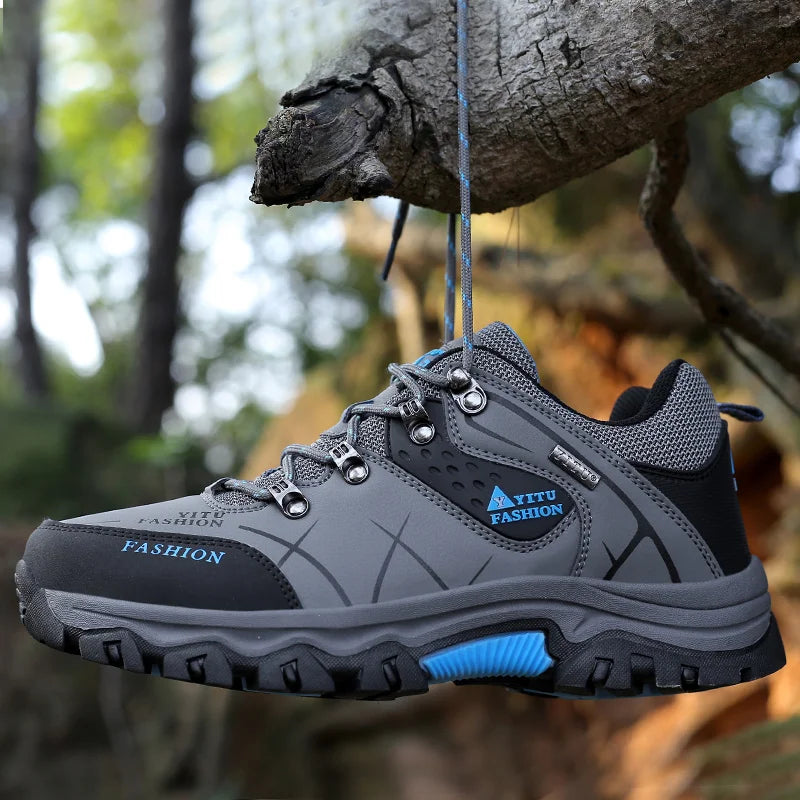 Scarpe Da Uomo Impermeabili In Pelle Per Alpinismo E Trekking Suola Spessa Comode Anno 2025