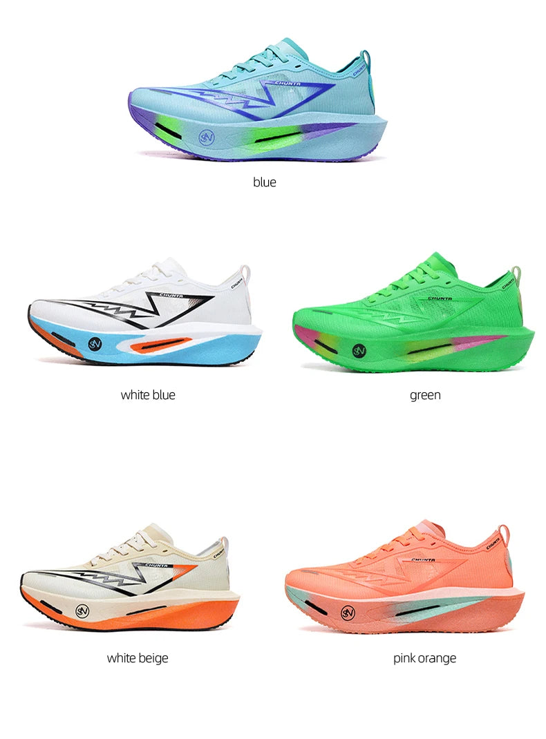 Scarpe Da Corsa 2026 Con Piastra In Carbonio Per Maratona Traspiranti Leggere Uomo Donna Sneakers Chunta