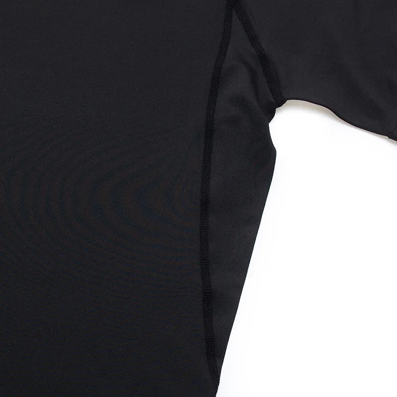 Maglietta Uomo Compressionata Da Corsa A Maniche Corte Per Allenamento Fitness E Jogging Rashguard Ad Asciugatura Rapida