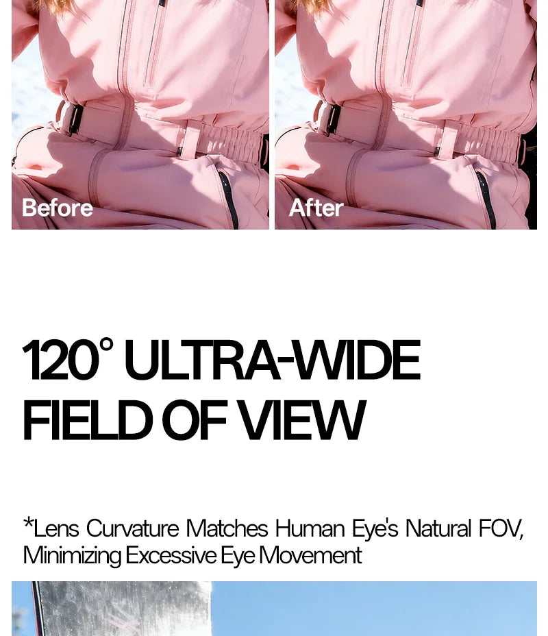 Kapvoe Occhiali Da Neve Magnetici Flip Over Fotocromatici UV400 Antinebbia Uomo Donna TPU Lenti In Policarbonato