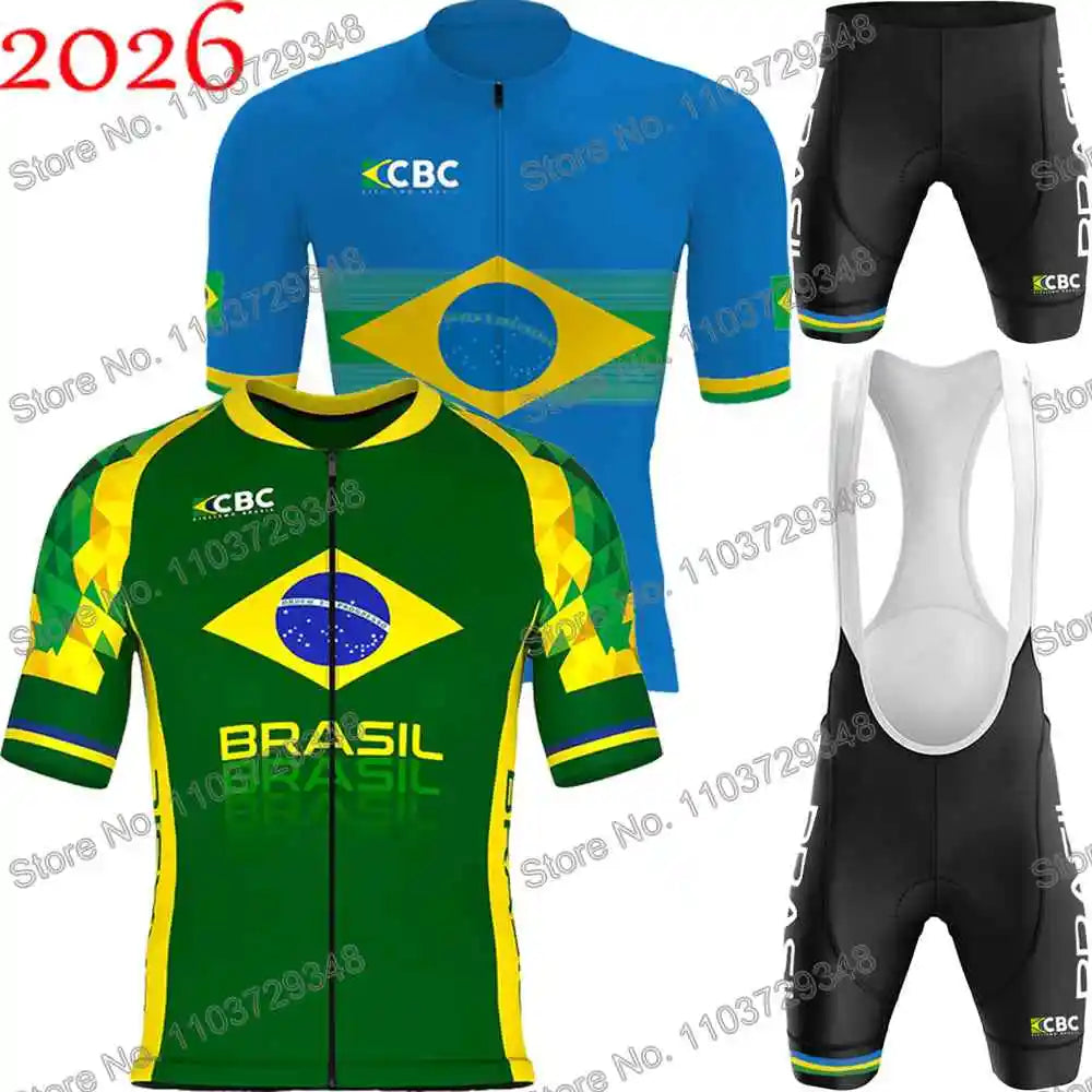 Completo Abbigliamento Ciclismo Estate 2026 Uomo Donna Maglia Manica Corta Pantaloncini Con Bretelle Per Strada MTB