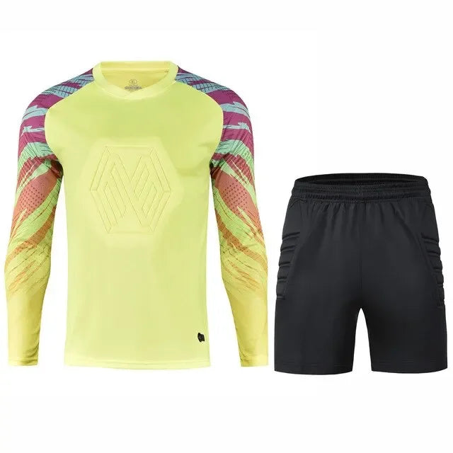 Maglie Da Portiere Da Calcio Per Bambini Adulti Personalizzate Tuta Portiere A Maniche Lunghe Uniforme Da Calcio