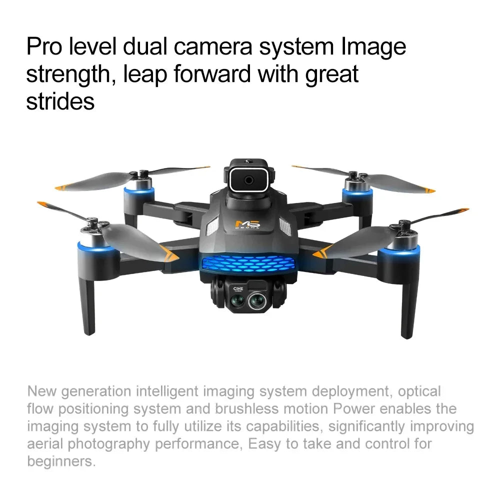 Drone Lenovo M6 8K Pro Con WiFi 5G FPV Fotocamera 4K HD Per Riprese Aeree Professionali Telecomando Con Schermo