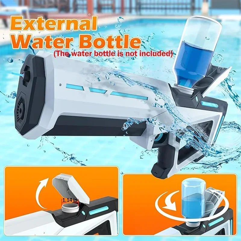 Pistola Ad Acqua Elettrica Potente Per Adulti E Ragazzi Giocattolo Da Spiaggia Estivo All Aperto