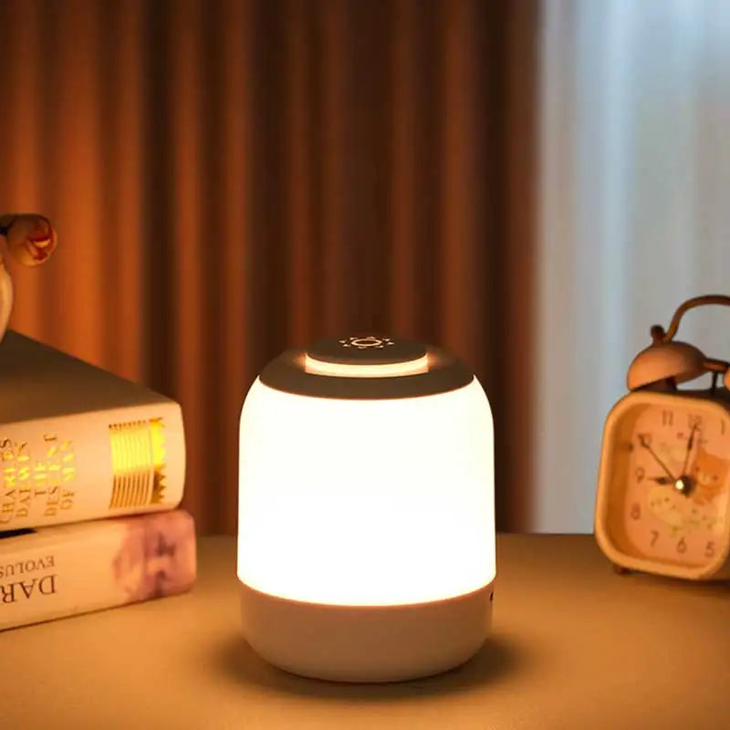 Luci Notturne A LED Ricaricabili USB Lampada Da Tavolo Con Luminosità Regolabile Per Cucina Camera Da Letto E Campeggio